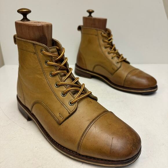 NEW HEELS Rancourt & Co. x Helm Hollis Boot Natural Made in Maine USA 9.5 D main image 8